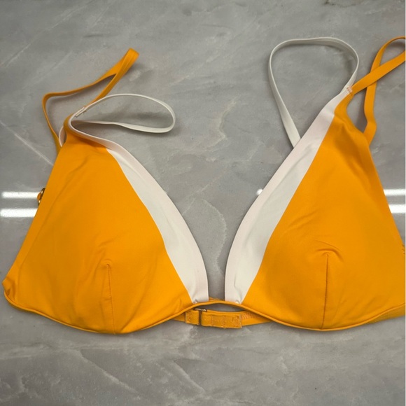NWT! L*Space Seamless Finneas orange Bikini Top. Women’s Medium $106 - Picture 2 of 5
